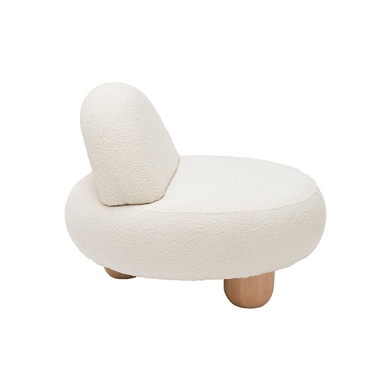 Fotel designerski tapicerowany Object048 Boucle nata NG Design