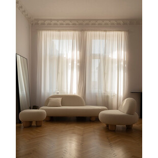 Fotel designerski tapicerowany Object048 Boucle nata NG Design