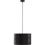 Lampa wisząca z abażurem Tercino 50cm czarna TK Lighting