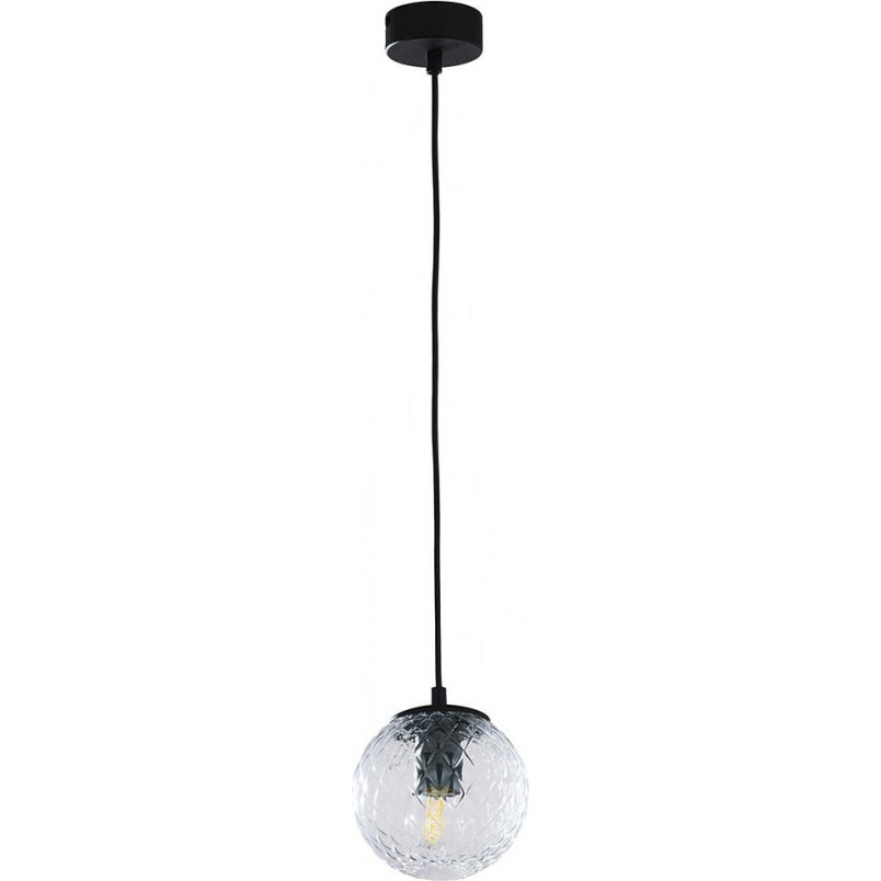 Lampa wisząca szklana kula Cadix 14cm przeźroczysta TK Lighting