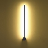Kinkiet minimalistyczny designerski Sparo 60cm LED czarny Step Into Design