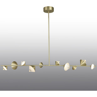 Lampa wisząca podłużna glamour Cone LED 130cm Step Into Design