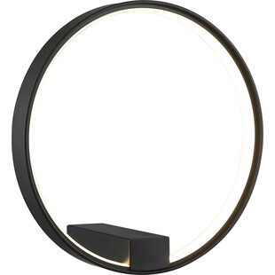 Kinkiet nowoczesny okrągły Acirculo LED 30cm czarny Step Into Design