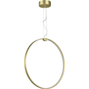 Lampa wisząca okrągła glamour Acirculo LED 60cm złota Step Into Design