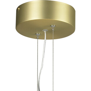 Lampa wisząca okrągła glamour Acirculo LED 50cm złota Step Into Design