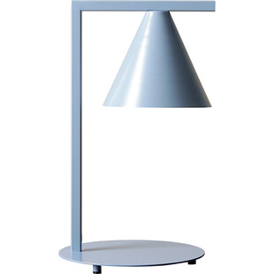 Lampa biurkowa stożek Form dusty blue Aldex