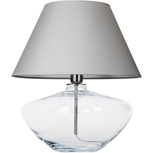 Lampa stołowa szklana Madrid Szara marki 4Concepts