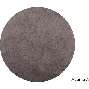 Zestaw stolików okrągłych Atlanta A szary marmur / czarny mat Signal