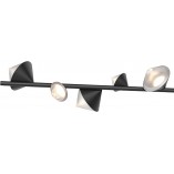 Lampa wisząca podłużna designerska Cone LED 130cm czarna Step Into Design