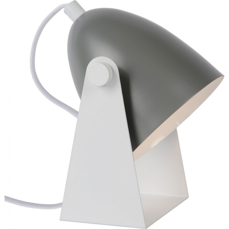 Lampa młodzieżowa stołowa Chago szara Lucide