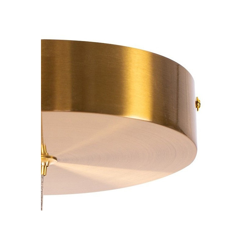 Lampa mosiężna wisząca Circle LED 80cm Step Into Design