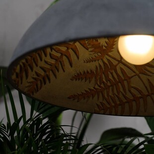 Lampa betonowa wisząca Jungle 60cm antracytowa LoftLight