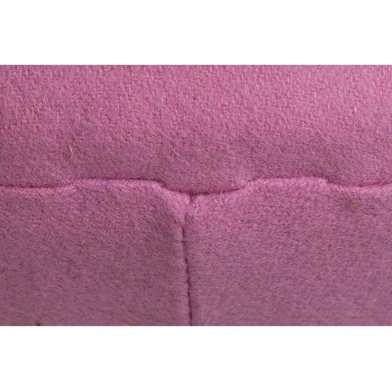 Podnóżek tapicerowany insp. Jajo Chair Różowy D2.Design