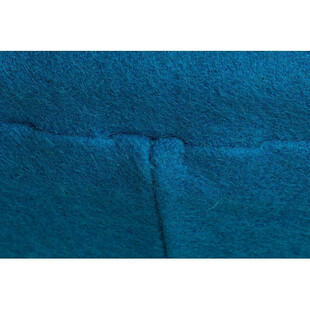 Podnóżek tapicerowany insp. Jajo Chair Jasno niebieski D2.Design