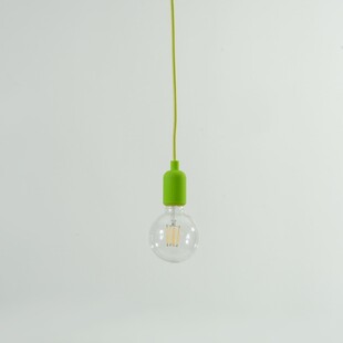 Lampa żarówka na kablu Silicone limonkowa Nowodvorski