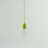 Lampa żarówka na kablu Silicone limonkowa Nowodvorski