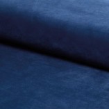 Fotel welurowy Asprey Velvet Niebieski Signal