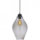 Lampa wisząca szklana Tulon 22cm grafitowa TK Lighting