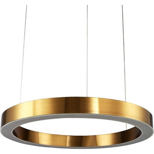 Lampa mosiężna wisząca Circle LED 100cm Step Into Design