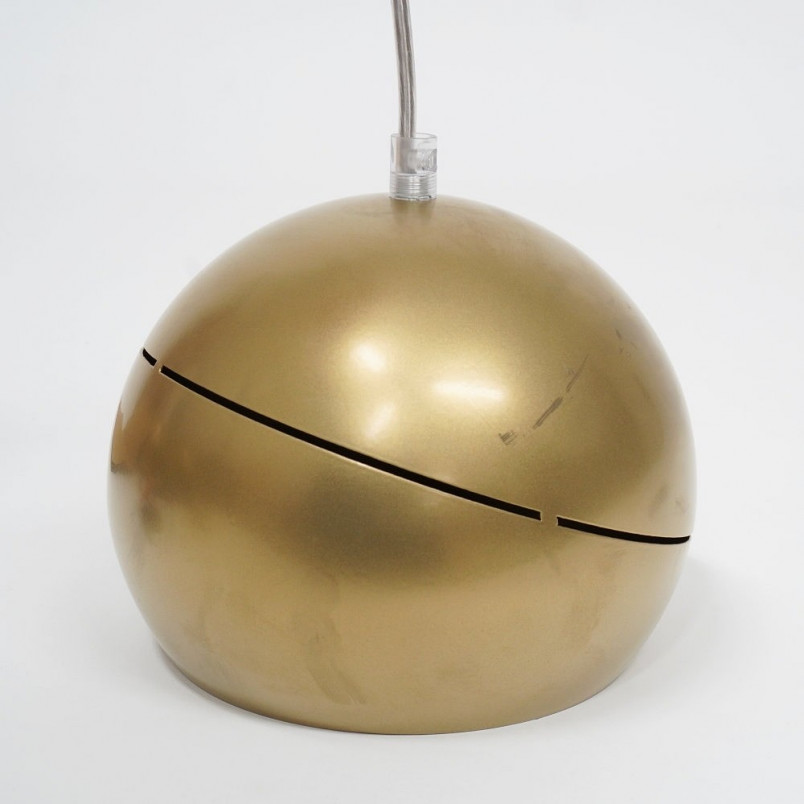 [OUTLET] Lampa wiszące kule glamour Yoda Orbit Straight III złota
