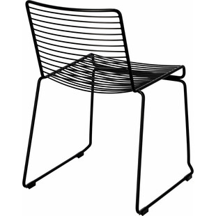 Krzesło druciane Dilly Czarne Intesi