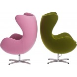 Fotel tapicerowany Jajo Chair Cashmere Jasno zielony D2.Design