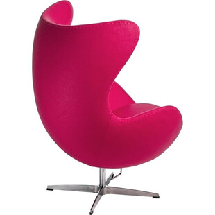 Fotel tapicerowany Jajo Chair Cashmere Fuksja D2.Design
