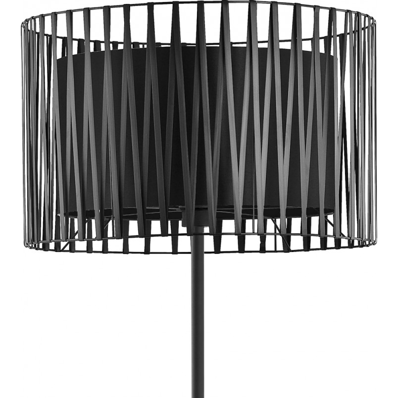 Lampa podłogowa z abażurem Harmony Czarna marki TK Lighting