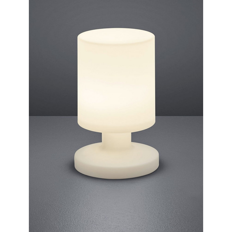 Lampa stołowa nocna Lora Biała marki Reality