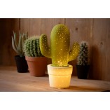 Lampa dziecięca stołowa Cactus 20cm zielona Lucide