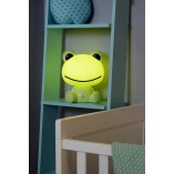 Lampa dziecięca stołowa Dodo Frog zielona Lucide
