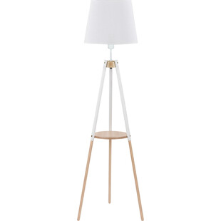 Lampa podłogowa trójnóg z abażurem Vaio White Biała marki TK Lighting