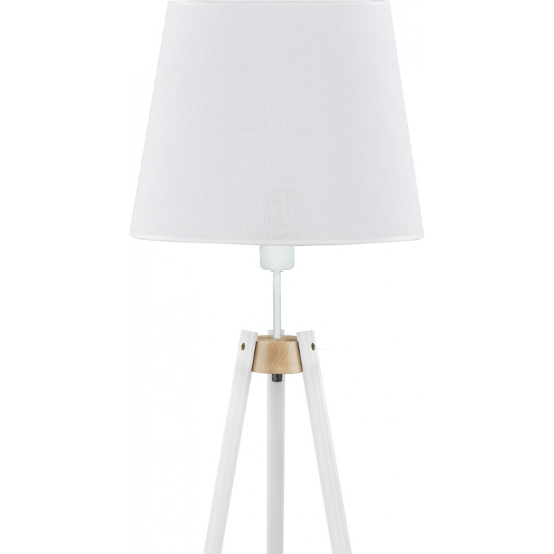 Lampa podłogowa trójnóg z abażurem Vaio White Biała marki TK Lighting