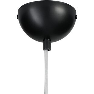 Lampa wisząca szklana kula designerska Tonda 30cm przezroczysto-czarna Step Into Design