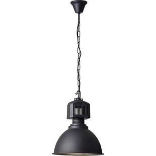 Lampa wisząca industrialna Blake 39 Czarna marki Brilliant