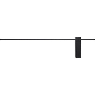Kinkiet podłużny minimalistyczny Motive LED 120cm czarny Nowodvorski