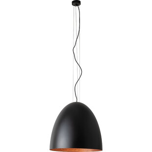 Lampa wisząca Egg 55cm czarny / miedź Nowodvorski