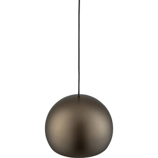 Lampa wisząca metalowa kula Candy 27,5cm brązowa Nowodvorski