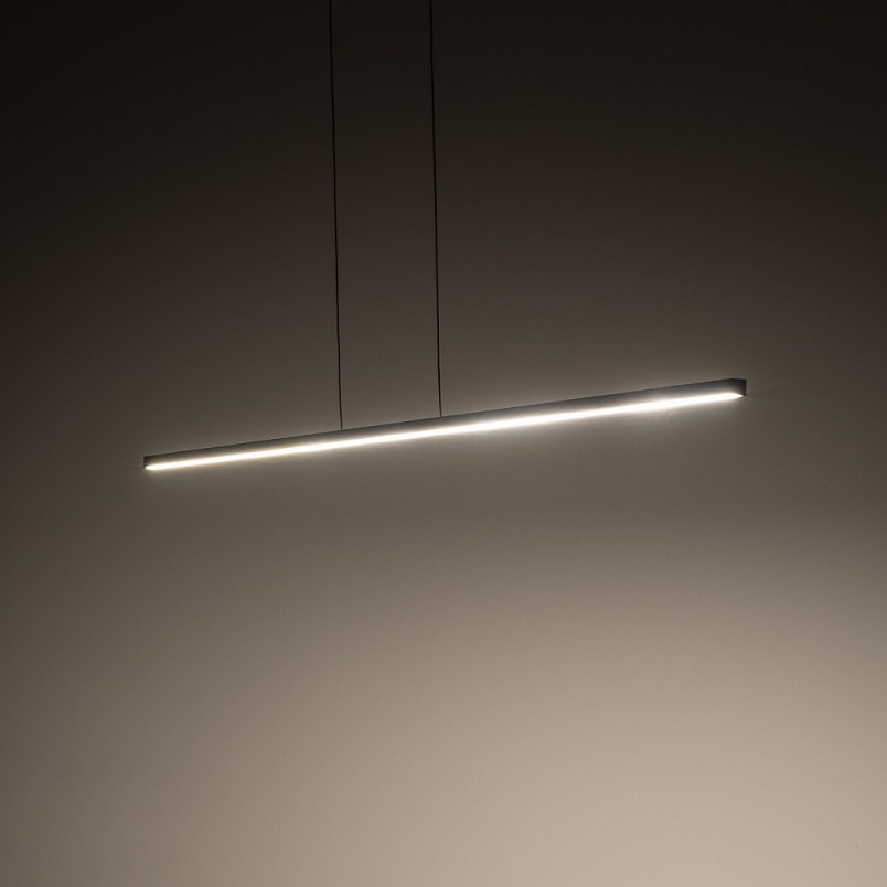 Lampa wisząca podłużna nad biurko Bar LED 150cm czarna Nowodvorski