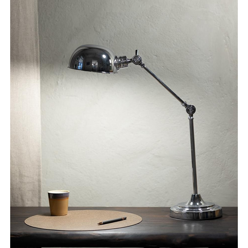 Lampa stołowa loft Portland chrom Markslojd