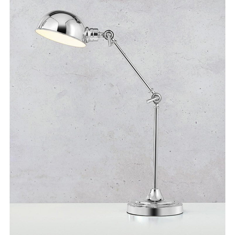 Lampa stołowa loft Portland chrom Markslojd