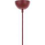 Lampa wisząca żarówka na kablu Loft Bala burgund Kolorowe kable
