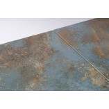 Stół rozkładany nowoczesny Westin Ceramic 160x90cm turkusowy ossido verde / czarny mat Signal