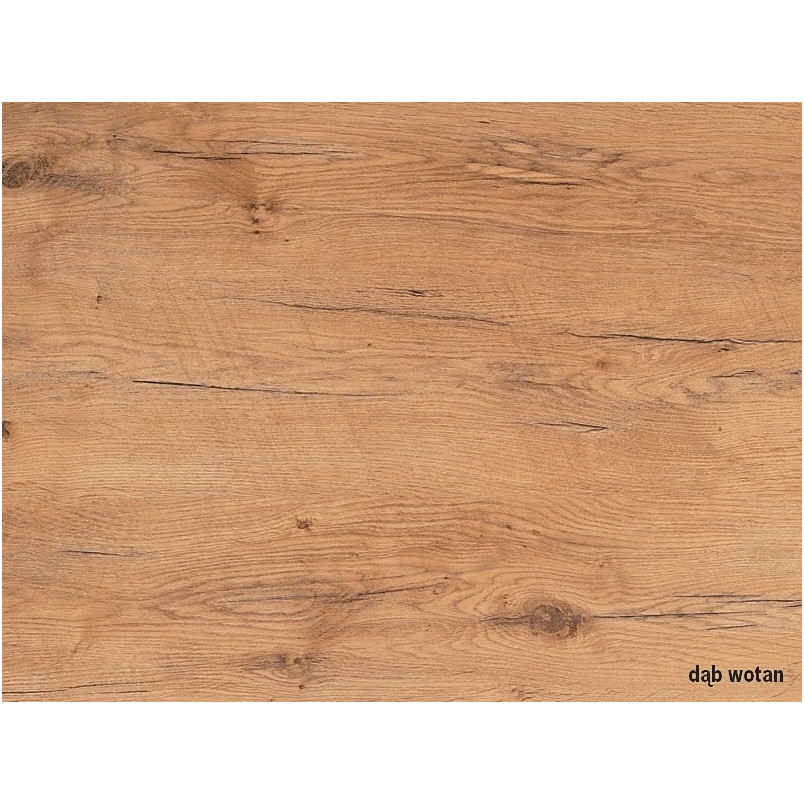 Stół okrągły rozkładany Gaston 100cm dąb artisan / czarny mat Signal
