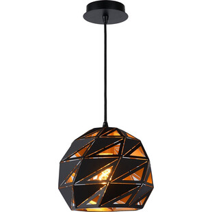 Lampa wisząca geometryczna Malunga 25 Czarno-Złota marki Lucide