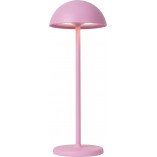 Lampa ogrodowa na stół Joy różowa Lucide
