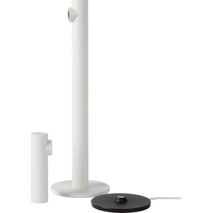 Lampa zewnętrzna stojąca z włącznikiem dotykowym Antrim LED 35,8cm biała Lucide