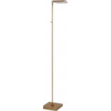 Lampa podłogowa ze ściemniaczem Aaron LED mosiężna Lucide