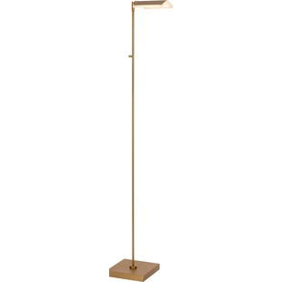 Lampa podłogowa ze ściemniaczem Aaron LED mosiężna Lucide
