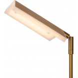 Lampa podłogowa ze ściemniaczem Aaron LED mosiężna Lucide